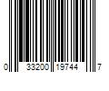 Barcode Image for UPC code 033200197447