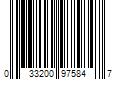 Barcode Image for UPC code 033200975847