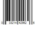 Barcode Image for UPC code 033214429626