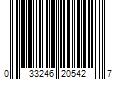 Barcode Image for UPC code 033246205427