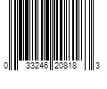 Barcode Image for UPC code 033246208183