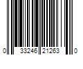 Barcode Image for UPC code 033246212630