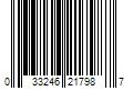 Barcode Image for UPC code 033246217987