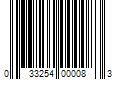 Barcode Image for UPC code 033254000083