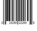 Barcode Image for UPC code 033259222695