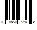 Barcode Image for UPC code 033259277282