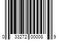 Barcode Image for UPC code 033272000089