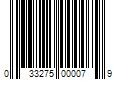 Barcode Image for UPC code 033275000079