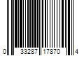 Barcode Image for UPC code 033287178704