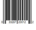 Barcode Image for UPC code 033287200122