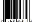 Barcode Image for UPC code 033287217212