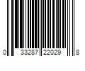 Barcode Image for UPC code 033287220298