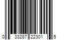 Barcode Image for UPC code 033287223015