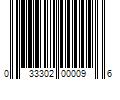 Barcode Image for UPC code 033302000096