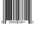 Barcode Image for UPC code 033302038112