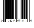 Barcode Image for UPC code 033314671116