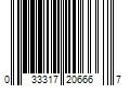 Barcode Image for UPC code 033317206667