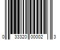 Barcode Image for UPC code 033320000023