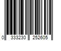 Barcode Image for UPC code 03332302526047