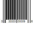 Barcode Image for UPC code 033333000096