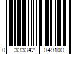 Barcode Image for UPC code 0333342049100