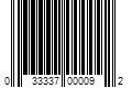 Barcode Image for UPC code 033337000092