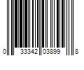 Barcode Image for UPC code 033342038998