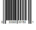 Barcode Image for UPC code 033383001531