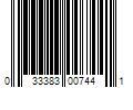 Barcode Image for UPC code 033383007441