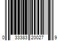 Barcode Image for UPC code 033383200279