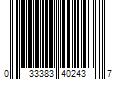 Barcode Image for UPC code 033383402437