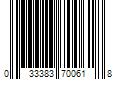 Barcode Image for UPC code 033383700618