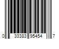 Barcode Image for UPC code 033383954547