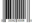 Barcode Image for UPC code 033392000068