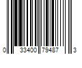 Barcode Image for UPC code 033400794873