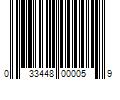 Barcode Image for UPC code 033448000059