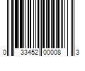 Barcode Image for UPC code 033452000083