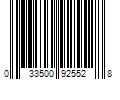 Barcode Image for UPC code 033500925528