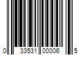 Barcode Image for UPC code 033531000065