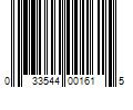 Barcode Image for UPC code 033544001615