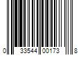 Barcode Image for UPC code 033544001738