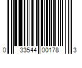 Barcode Image for UPC code 033544001783