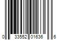 Barcode Image for UPC code 033552016366