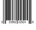 Barcode Image for UPC code 033552025245