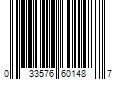 Barcode Image for UPC code 033576601487