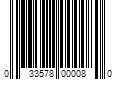 Barcode Image for UPC code 033578000080