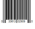 Barcode Image for UPC code 033613029090