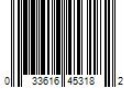 Barcode Image for UPC code 033616453182