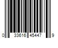 Barcode Image for UPC code 033616454479