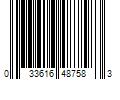 Barcode Image for UPC code 033616487583